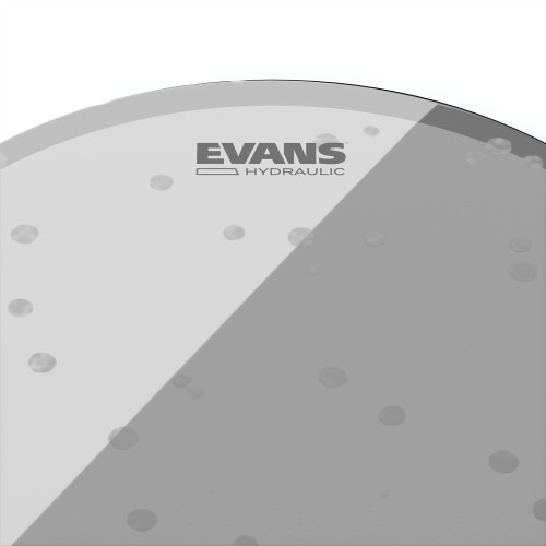 Cabe   as de tambor de Evans - vidro hidr   ulico Tom Drumhead de 8 polegadas 1