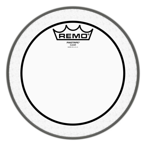 Pelle per tamburo trasparente Remo Pinstripe - 8 pollici
