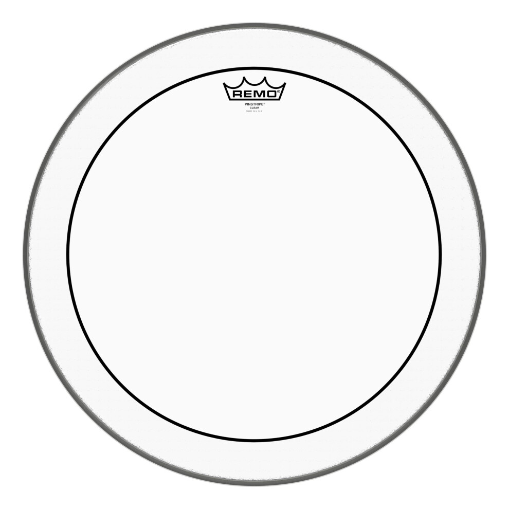 Remo Pinstripe Clear Drum Head - 18 Inch
