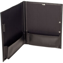 Protec Standard Noter mapp med elastisk bandstngningsmodell F2E Black