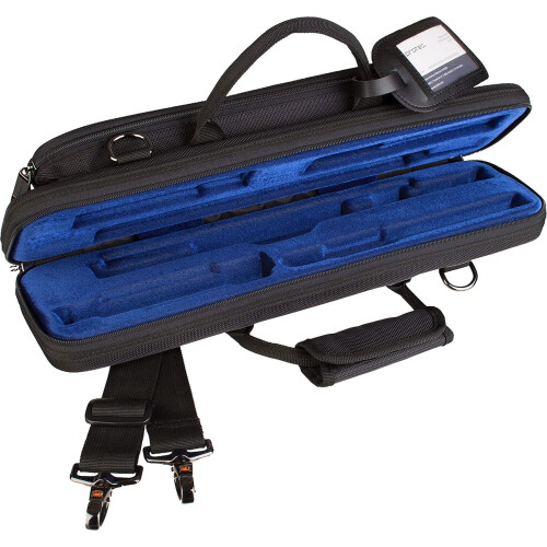 Protec PB308 Flute Slimline PRO PAC Case  Black 1