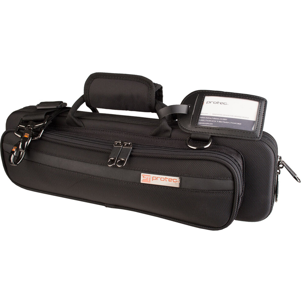 Protec PB308 Flute Slimline PRO PAC Case Black