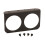 Auto Meter 3232 Black Aluminium Gauge Panel 1