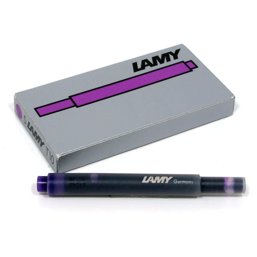 Cartouches d'encre en bo?te pour stylo plume Lamy USA Lamy (5 par paquet) Violet