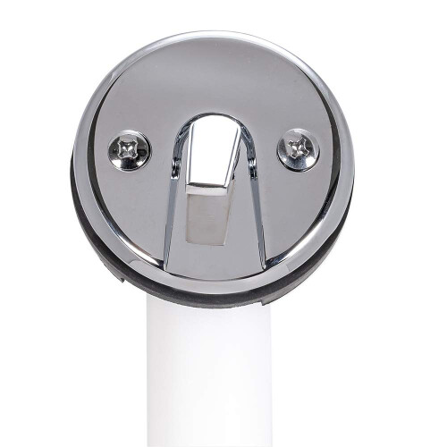 EZ-Flo 1-1/2 Ίντσες Lift και Lock Δύο Οπών Trip-Lever Αποχέτευση Μπάνιου, Ανοξείδωτο Ατσάλι 1