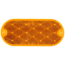 Reflector ovalado amarillo Grote 41033