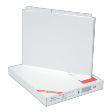 Avery Copier Tab Binder Dividers  5 White Tabs  Unpunched  30 Sets (20405)