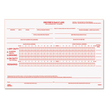 Rediform Driver's Daily Log Book Carbon 2-delig 5,5 x 7,875 inch