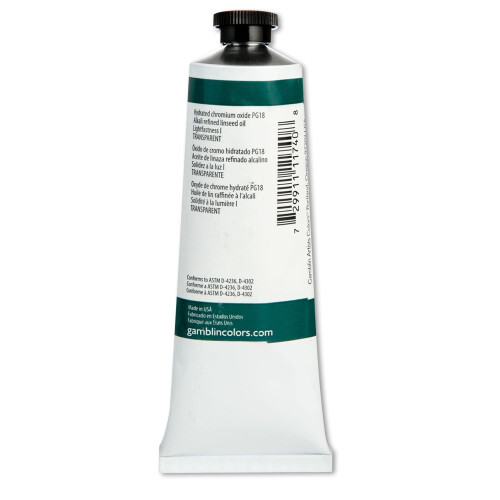 Gamblin Knstlerlfarben Viridian 37 ml 2