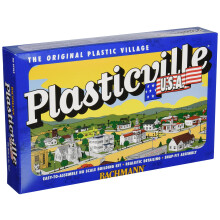 Treni Bachmann - EDIFICI PLASTICVILLE USA - KIT CLASSICI - CASA IN COSTRUZIONE - Scala HO