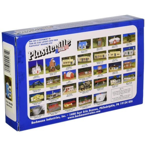 BACHMANN Bachmann Trains - EDIFICI PLASTICVILLE USA - KIT CLASSICI - CASA DI CAPE COD - Scala HO 1