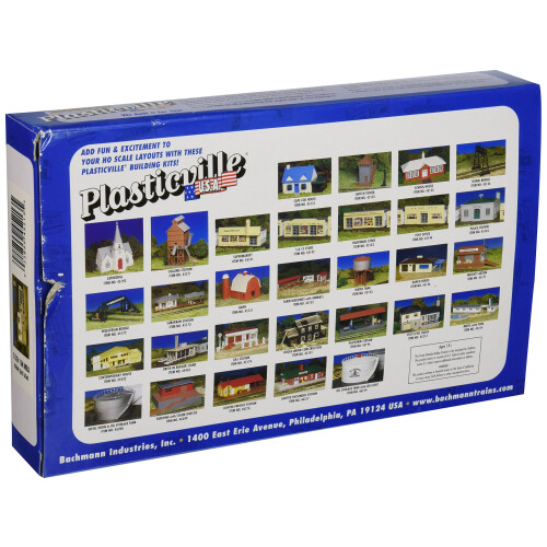 BACHMANN Trains Bachmann - B?TIMENTS PLASTICVILLE USA - KITS CLASSIQUES - SPLIT 1
