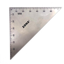 ZONA  ZON37433 Zona 37433 Dreieck, Edelstahl, 7,6 cm