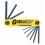 BONLHUS 12591 GORILLAGRIP CONSELHO DE 9 TAMANHAS DE TENHAS DOBRAS HEX-SE .050-3/16 polegadas 2