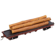 Bachmann Trains - ACF 40' houtwagen met hout (1935-1960) - HO schaal