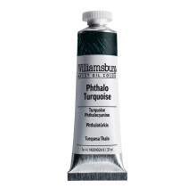 Williamsburg Artist Oil Colors von GOLDEN Phthalo Trkis, 37 ml Tube, professionelle lfarbe, transparent