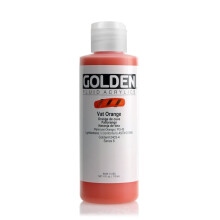 Golden Fluid Acrylic, 4 oz, Vat Orange (2403-4)
