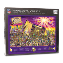 YouTheFan NFL Minnesota Vikings Joe Journeyman 500 stk puslespil