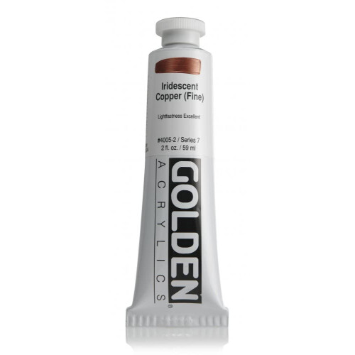 Golden Heavy Body Ακρυλικό Χρώμα, 2 Οζ, Ιριδίζουσα Χαλκός