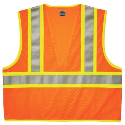 Ergodyne Ασφαλείας L/Xl Class 2 Δίχρωμο Γιλέκο, Πορτοκαλί, Large-4X-Large ΗΠΑ 1