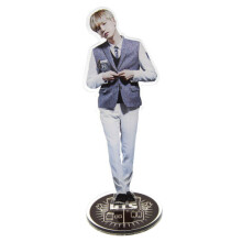 (SUGA) Star Bts Kpop Bangtan Boys Acrylic Stand Figure Double Side Table Home Decor