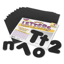 TREND Enterprises Inc. T-79901 Czarne 4-calowe, codzienne listy gotowe do uzytku w zestawie