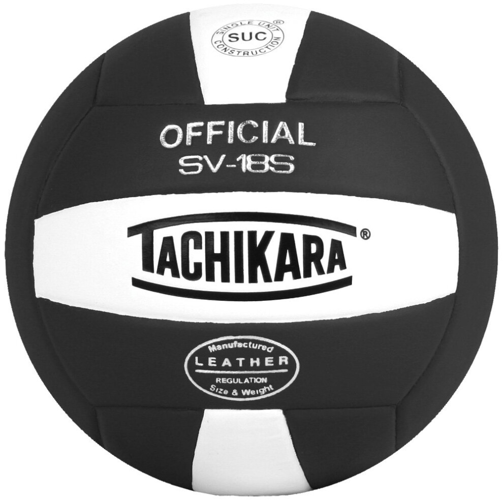 Tachikara Institutional quality Composite VolleyBall Black-White