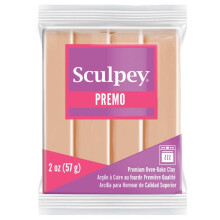 Sculpey Premo Polymer Ovn-Bake Clay Beige ikke giftig 2 oz. Bar Fantastisk til smykker, der fremstiller ferie DIY blandede medier og hjemme D? Co