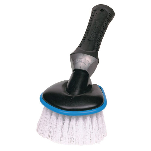 Tepe Brosse pour pneus et pare-chocs Carrand 92036 Deluxe Grip Tech