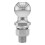 Curt 40038 Chrome Trailer Hitch Ball 12 000 lbs de 2 polegadas de di   metro 1 x 2-1/4 polegadas haste 5