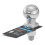 Curt 40003 Chrome Trailer Hitch Ball 3 500 lbs 2 polegadas de di   metro 3/4 x 1-3/4 polegadas Shank Universal Fit 4