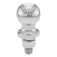 Curt 40003 Chrome Trailer Hitch Ball 3 500 lbs 2-tommer Diameter 3/4 x 1-3/4-tommer Shank Universal Fit