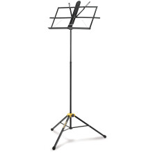 Hercules BS100B Tweedelige Muziekstandaard Zwart