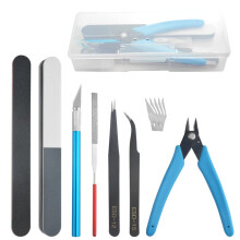 Professional 8 PCS Gundam Model Tools Kit Modeler Basic Tools Craft Set Hobby Building Tools Kit for