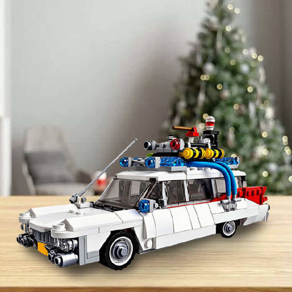 Maxpower Desktop Building Block Model Car Ghostbusters Ecto-1 Educational Collectible Toy
