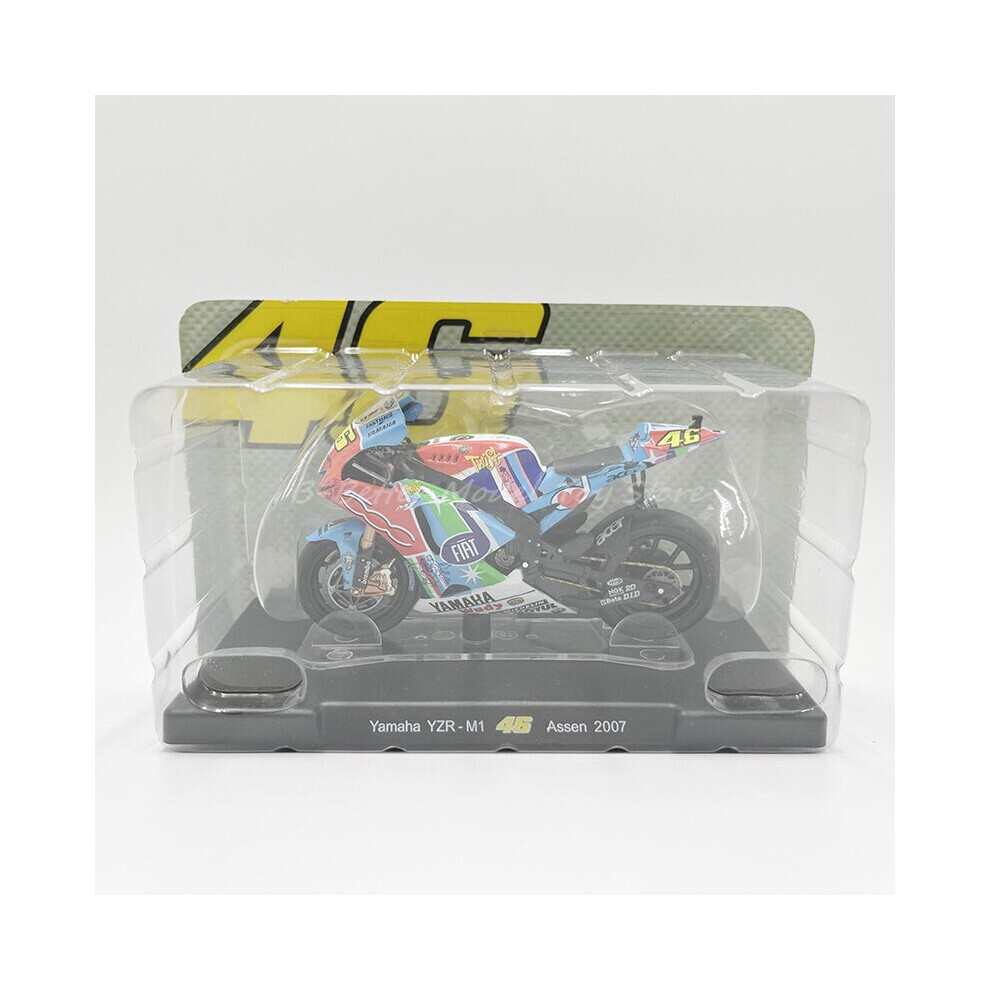 Maxpower (Assen 2007) 1:18 Motorcycle Model Yzr-M1 Valencia 2005/ Philip Lsland 2007/ Assen 2007/ Test Sepang 2006/ Laguna Seca 2010/ Replica