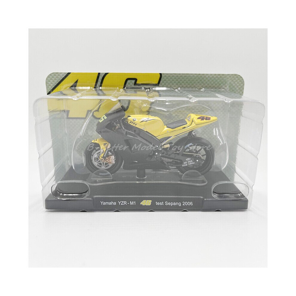 Maxpower (Test Sepang 2006) 1:18 Motorcycle Model Yzr-M1 Valencia 2005/ Philip Lsland 2007/ Assen 2007/ Test Sepang 2006/ Laguna Seca 2010/ Replica