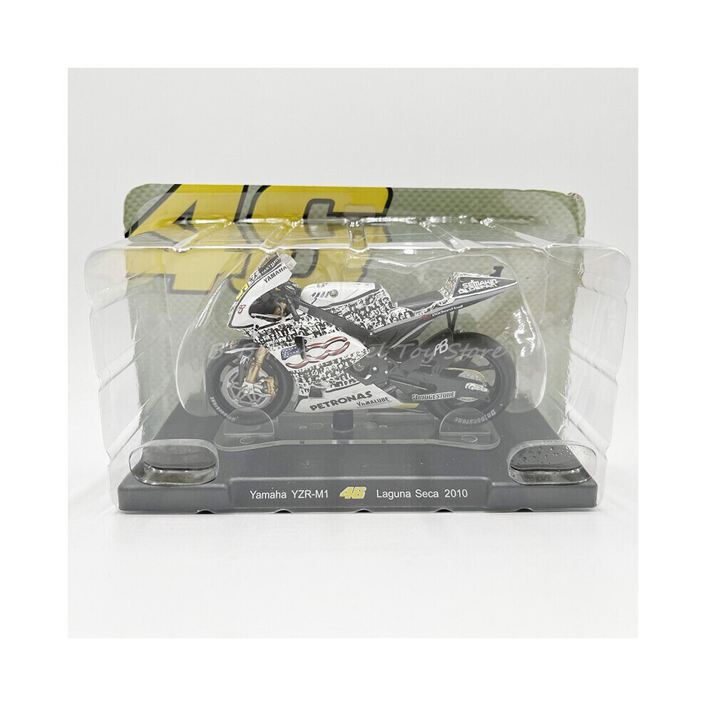 Maxpower (Laguna Seca 2010) 1:18 Motorcycle Model Yzr-M1 Valencia 2005/ Philip Lsland 2007/ Assen 2007/ Test Sepang 2006/ Laguna Seca 2010/ Replica