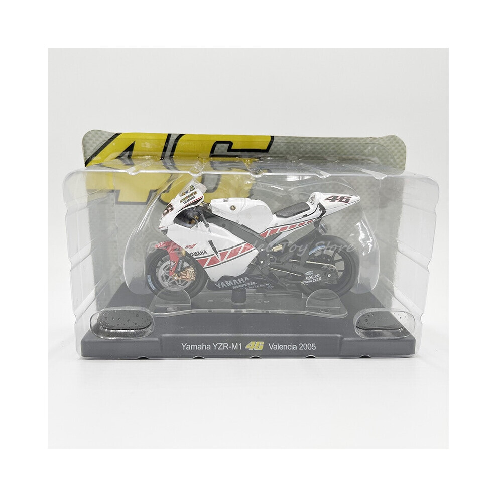 Maxpower (Valencia 2005) 1:18 Motorcycle Model Yzr-M1 Valencia 2005/ Philip Lsland 2007/ Assen 2007/ Test Sepang 2006/ Laguna Seca 2010/ Replica