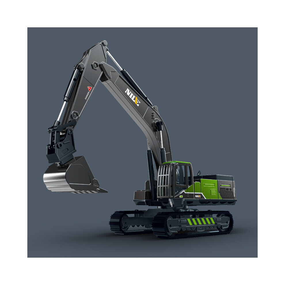 Maxpower (Excavator) 1/50 Model Car Bulldozer Truck Excavator Crane Forklift Construction Engineering Vehicle Toys For Boys