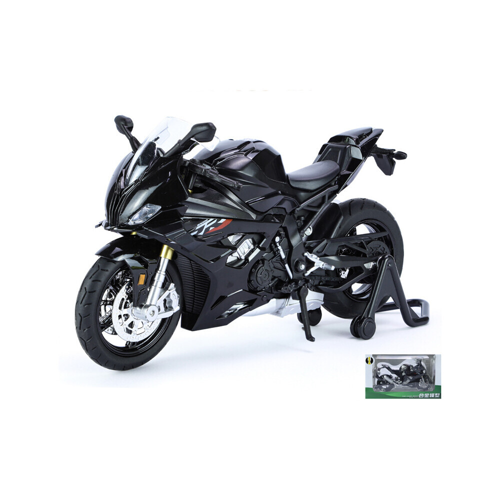 Maxpower ( Retail Box) 1:12 2023 S1000rr M Version Racing Motorcycle Model Diecast Alloy Metal Black