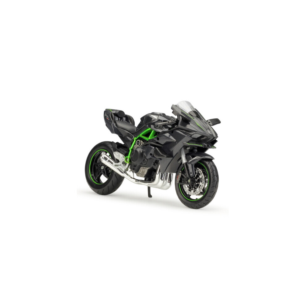 Maxpower 1:12 Kawasaki Ninja H2 Racing H2r Diecast Motorcycle Moto Model Supply