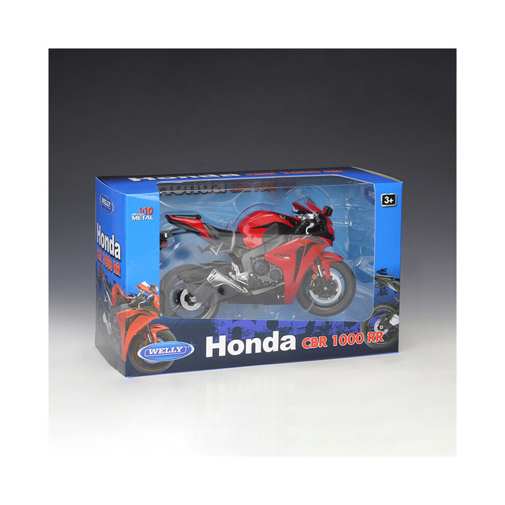 Maxpower (Cbr1000rr With Box) 1:10 Kawasaki Kx250f Alloy Motorcycle Die-Casting Racing Motorcycle Model