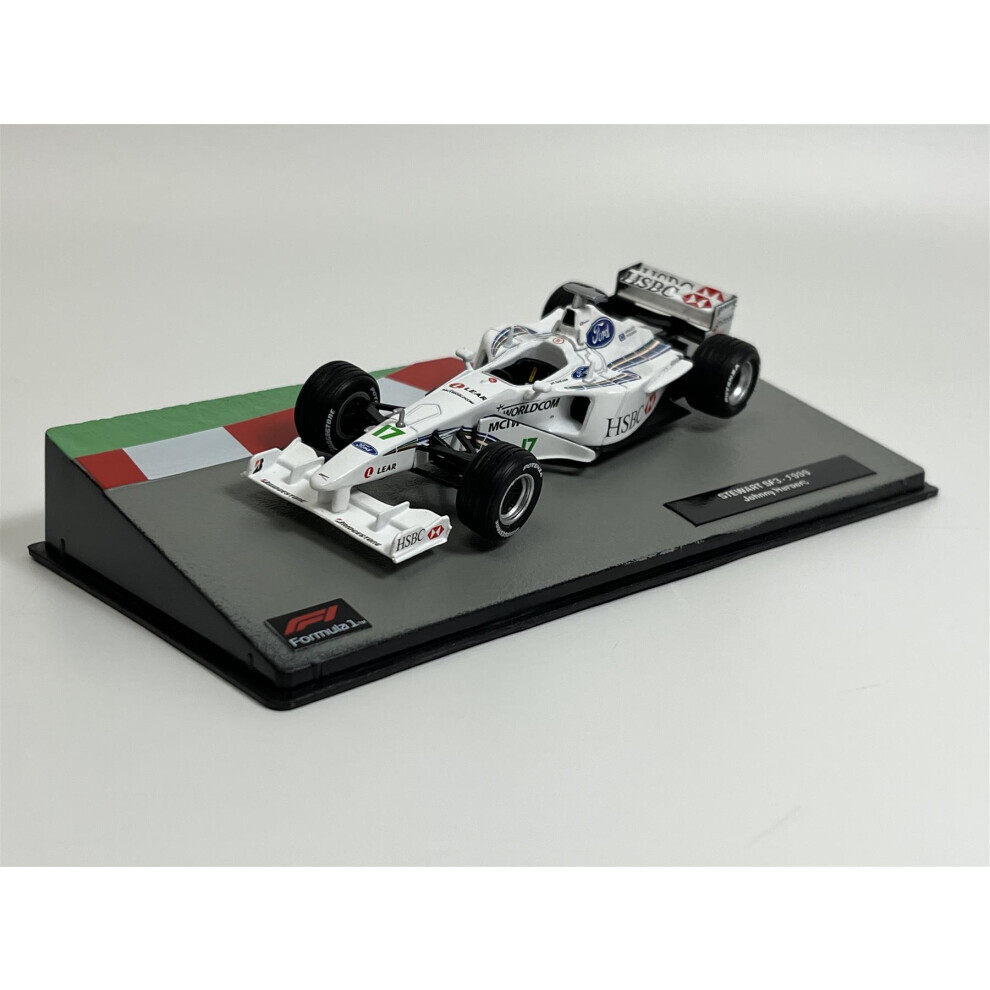 Johnny Herbert Stewart SF3 1999 1:43 Scale F1 Collection-image-OPC-PG8DDXB-NEW