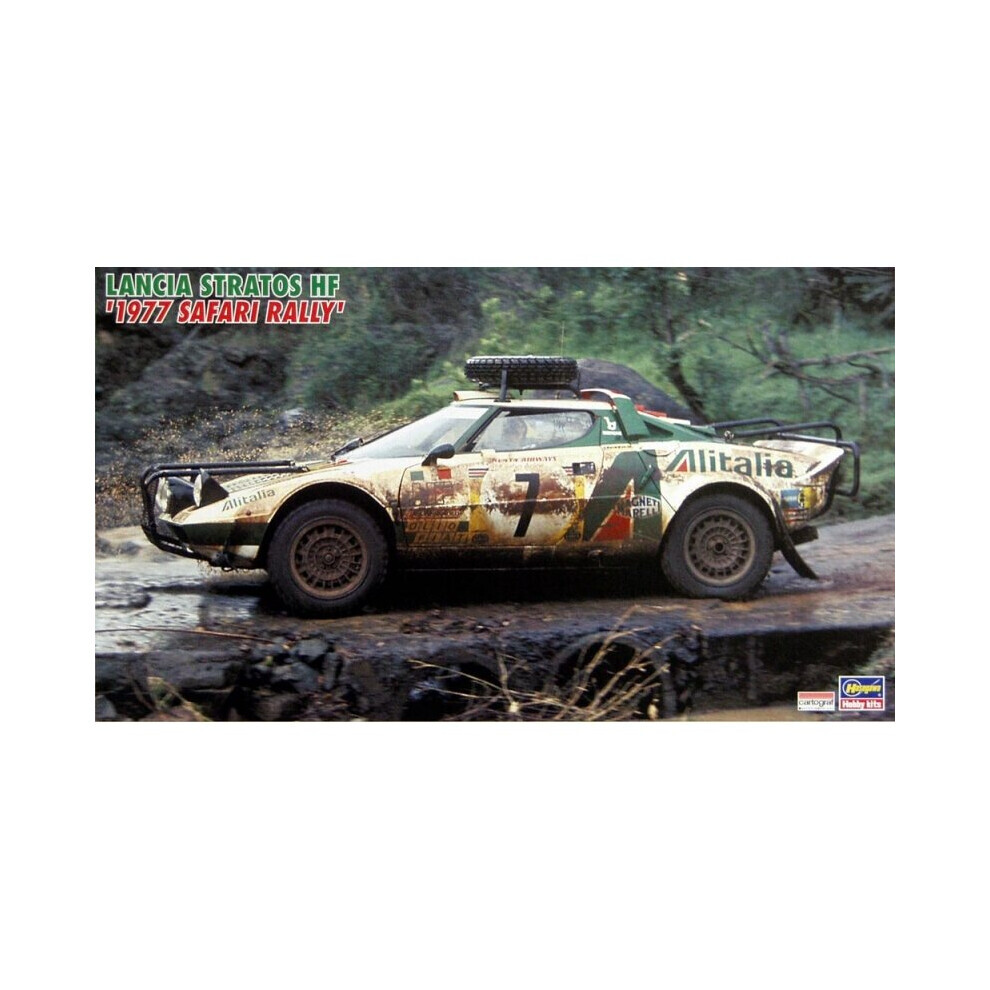 Maxpower Hasegawa Lancia Stratos Hf 1977 Safari Rally - 1:24