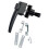 Wright Products VF333BL Free Hanging Push Button Handle  Black 1