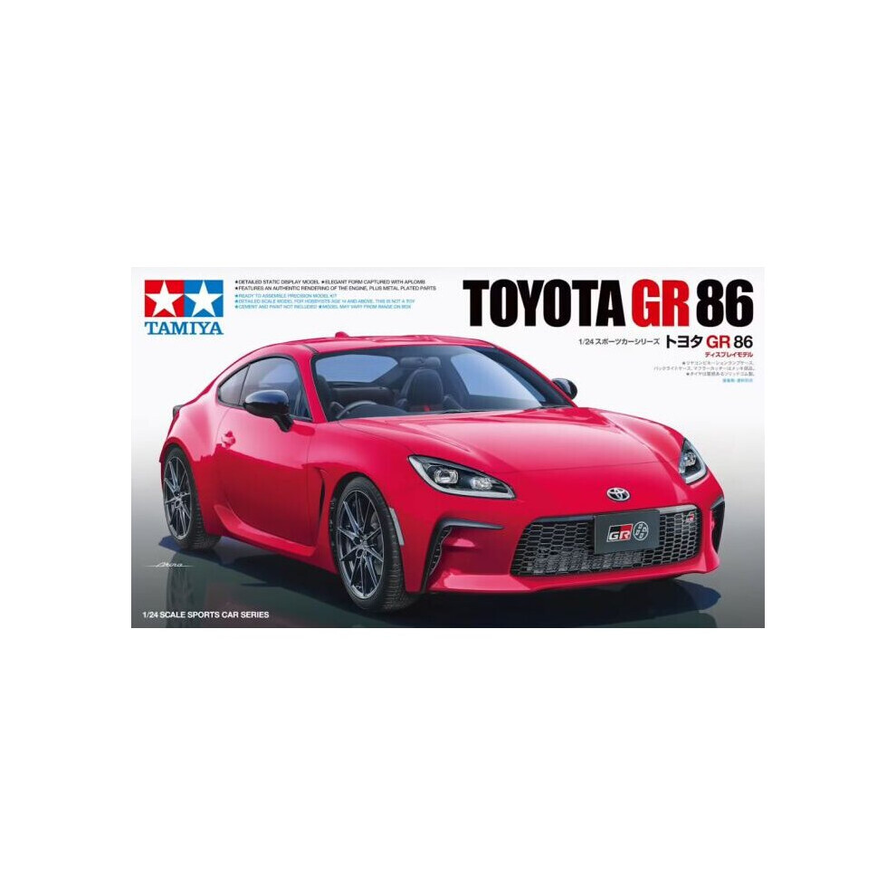 Maxpower Tamiya 24361 Toyota Gr86 1:24 Model Kit