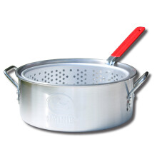 Sart n de aluminio de 9 cuartos de gal n con cesta King Kooker KK2