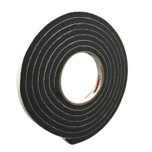 Frost King P Borracha Espuma Adesiva, 1/2" Largura, 5/16" Altura, 3 m, Preto
