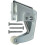 Pestillo de puerta Wright Products V12 galvanizado 1
